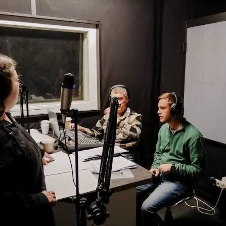 Radiodrama-opname in die ateljee